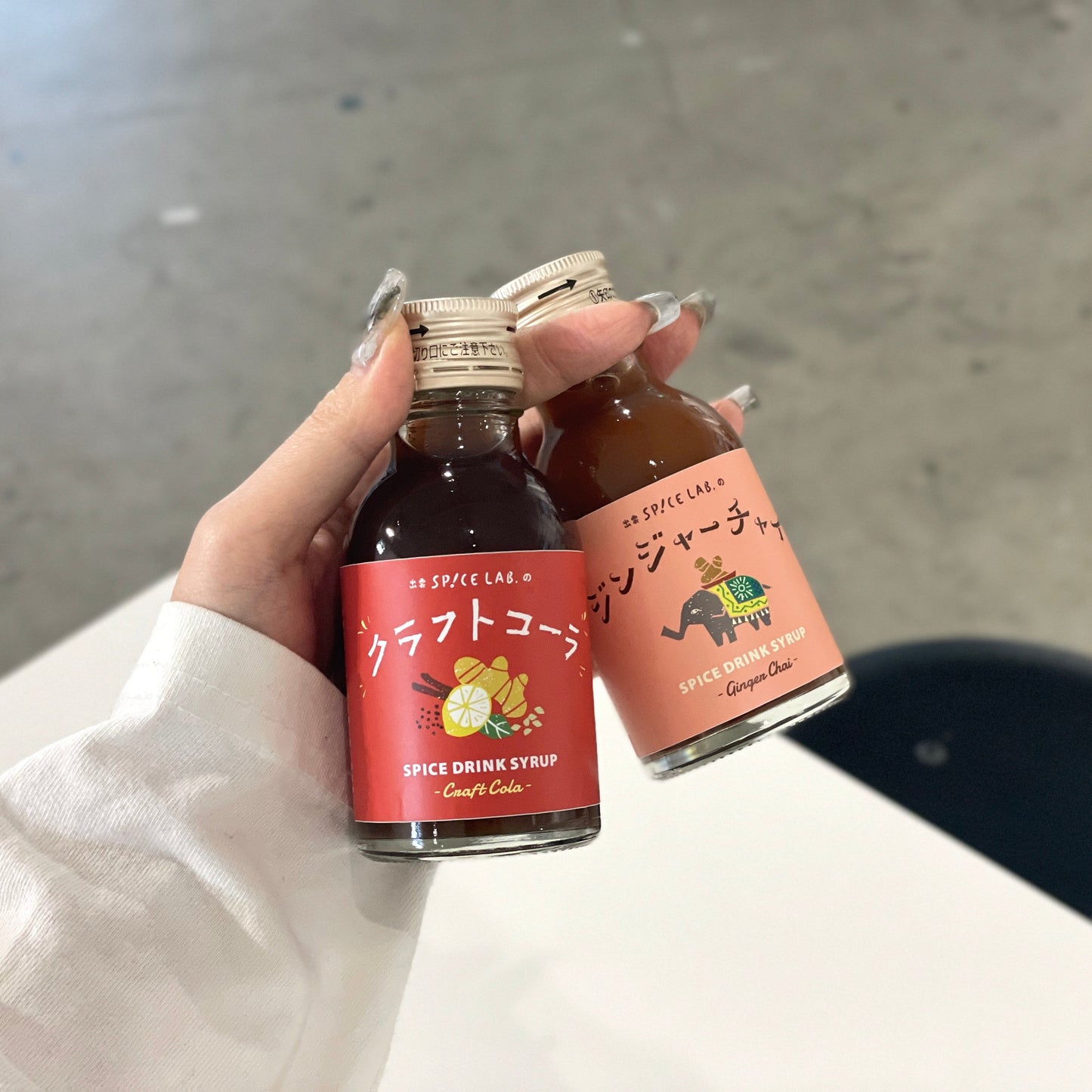 出雲SPICE LABはクラフトコーラとジンジャーチャイの2種を取り扱っております