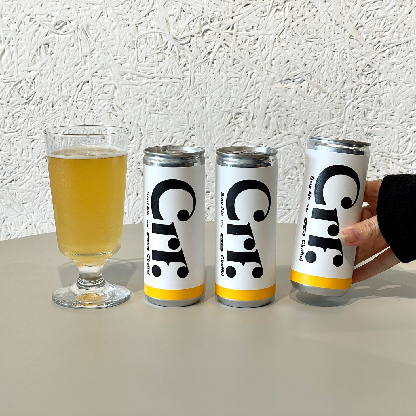 アルコール度数は0.5度!爽やかで軽やかな柑橘を感じる味わい。