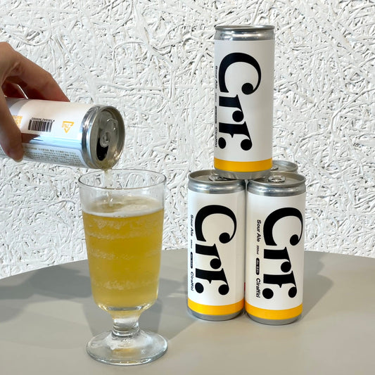 これがビール？！と感じさせるフルーティでゴクゴク飲めてしまう。開けた瞬間香るシトラホップの爽やかな香りと、オレンジやレモン
を丸ごとかじったようなフレッシュな『酸味』が特徴。
ビールが苦手な方でも飲みやすい味わい。
