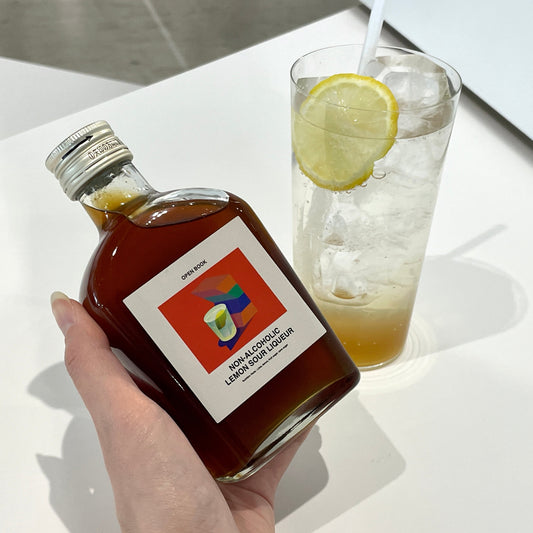 OPEN BOOKが作ったレモネードシロップの200ml瓶を販売しています