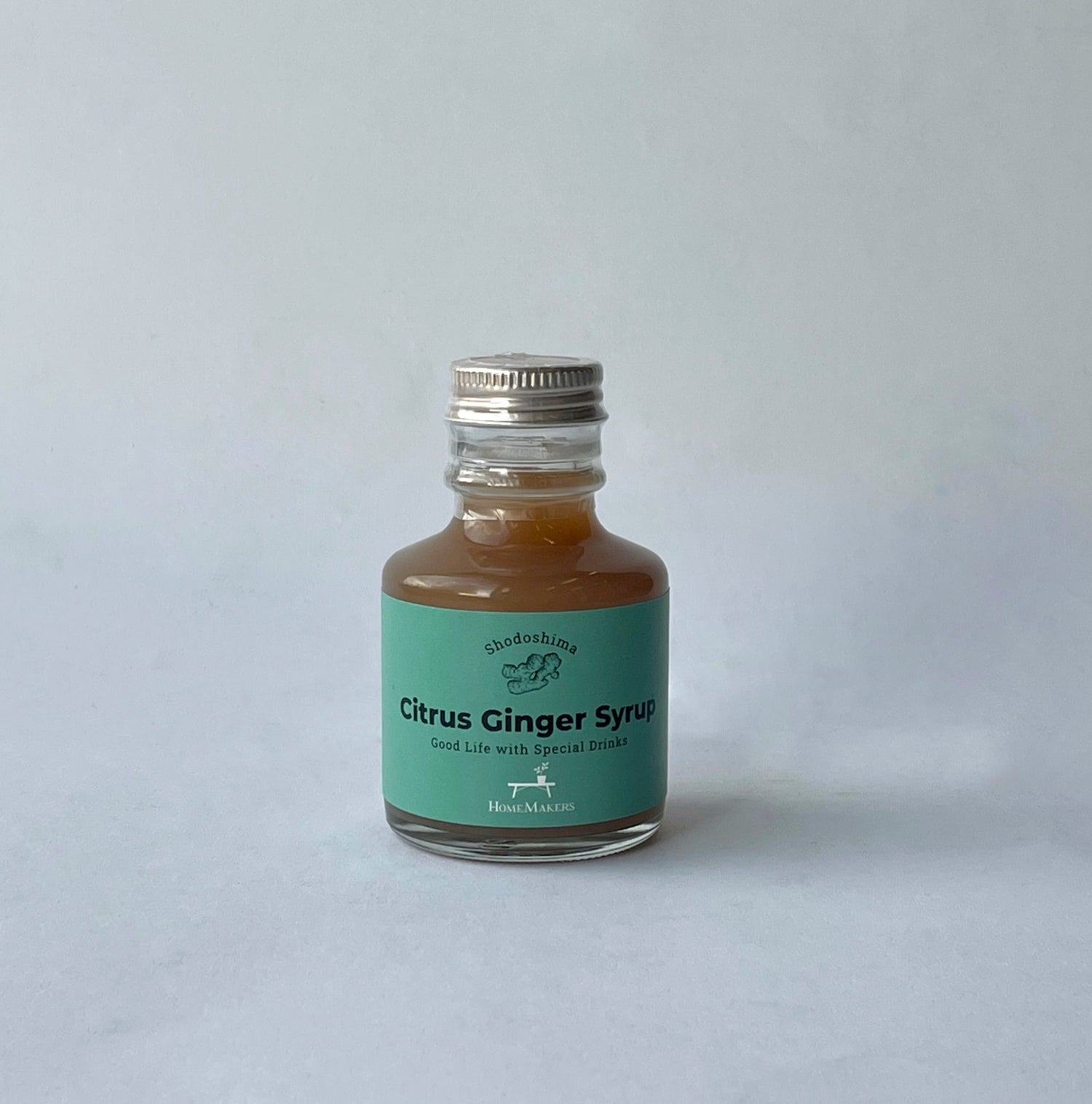 homemakers Citrus Ginger Syrup、柑橘と生姜の風味豊かなクラフトシロップ